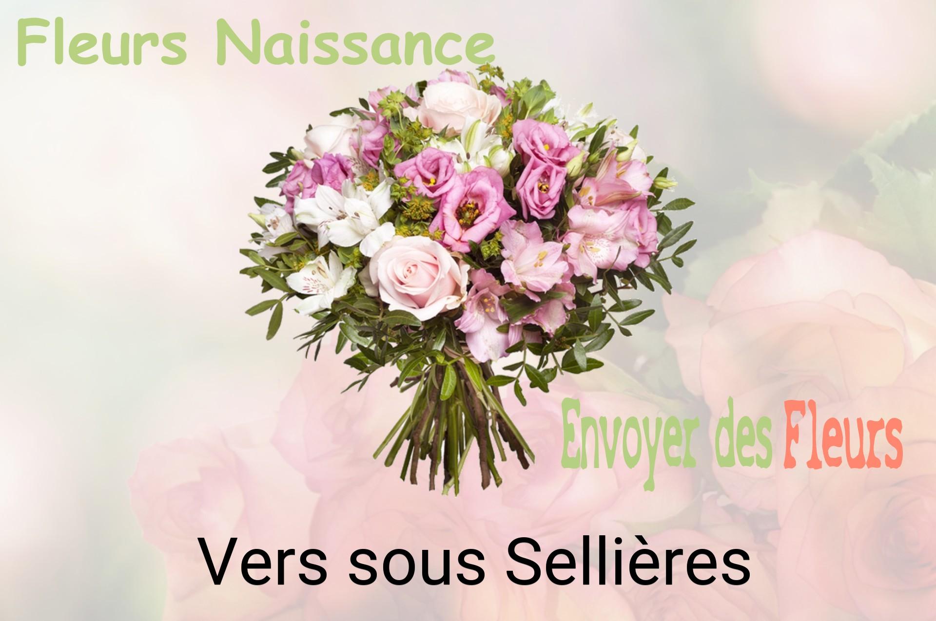 Bouquet de fleurs de naissance livré à Vers-sous-Sellières